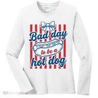 Bad Day Hot Dog Women's Long Sleeve Shirt thumb 0