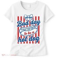 Bad Day Hot Dog Women's T-Shirt thumb 0