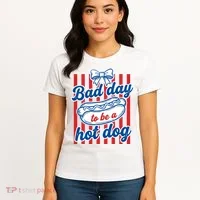 Bad Day Hot Dog Women's T-Shirt thumb 4