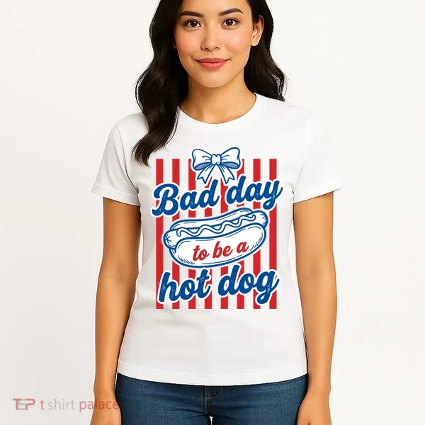 Bad Day Hot Dog Women's T-Shirt