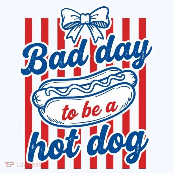 Bad Day Hot Dog Women's T-Shirt