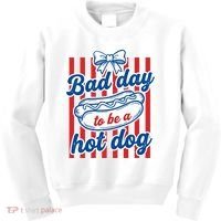 Bad Day Hot Dog Kids Sweatshirt thumb 0