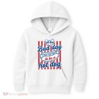 Bad Day Hot Dog Kids Hoodie thumb 0