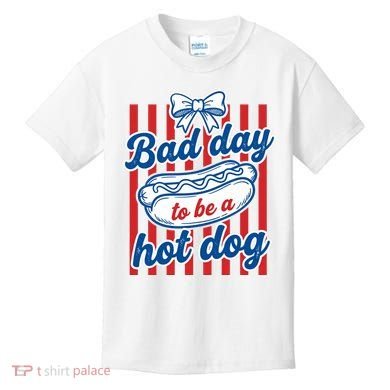 Bad Day Hot Dog Kids T-Shirt