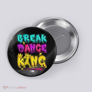 Break Dance Hip Hop B Boy Breakdancing Button