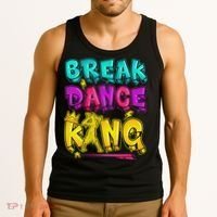 Break Dance Hip Hop B Boy Breakdancing Tank Top thumb 3