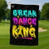 Break Dance Hip Hop B Boy Breakdancing Golf Towel thumb 1