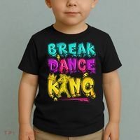 Break Dance Hip Hop B Boy Breakdancing Toddler T-Shirt thumb 2