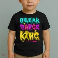 Break Dance Hip Hop B Boy Breakdancing Toddler T-Shirt thumb 2