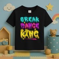Break Dance Hip Hop B Boy Breakdancing Toddler T-Shirt thumb 3