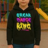 Break Dance Hip Hop B Boy Breakdancing Kids Hoodie thumb 3
