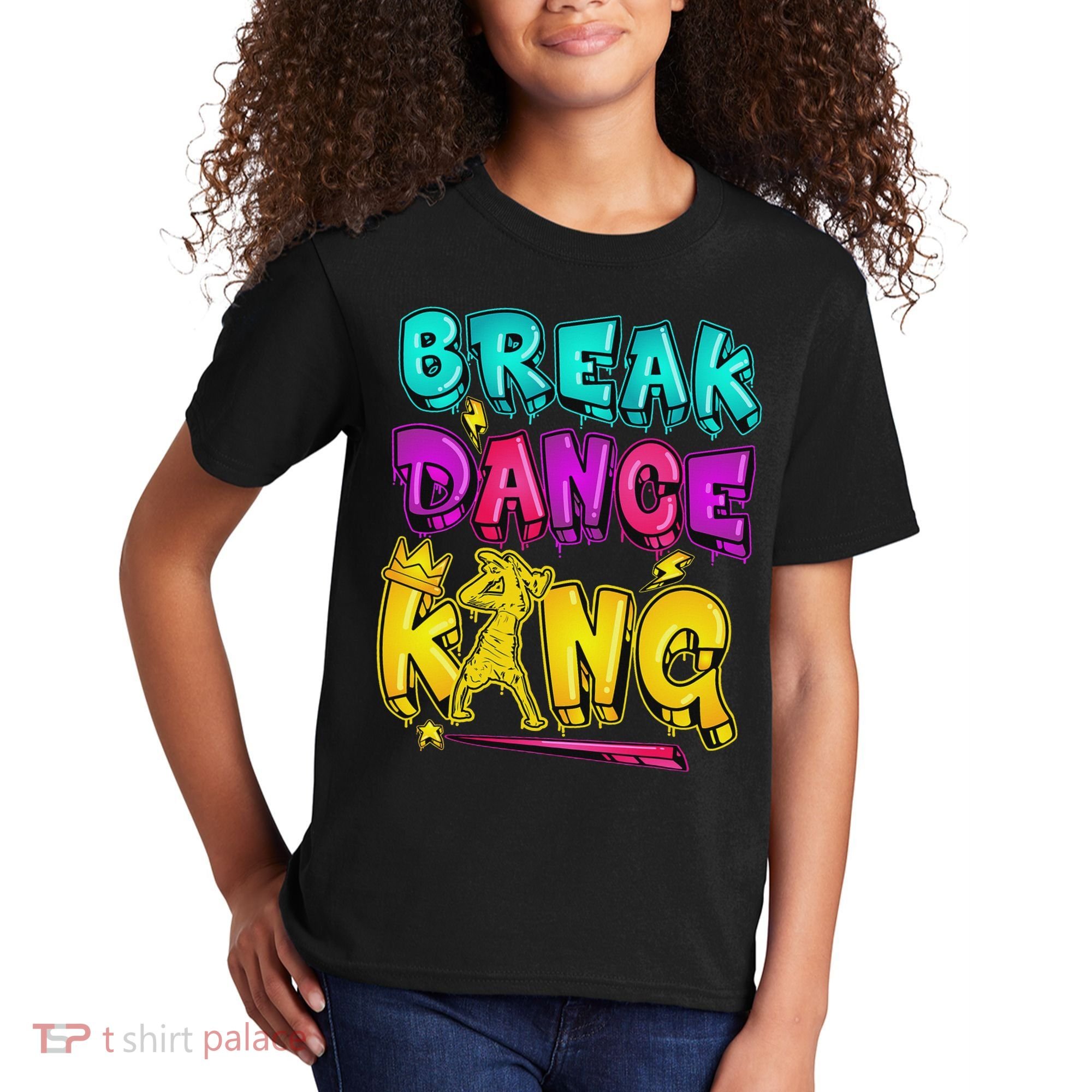 Break Dance Hip Hop B Boy Breakdancing Kids T-Shirt