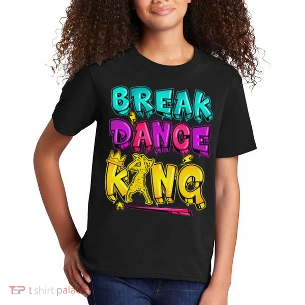 Break Dance Hip Hop B Boy Breakdancing Kids T-Shirt