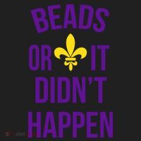 Beads Or It DidnT Happen Mardi Gras Women's Sweatshirt thumb 2