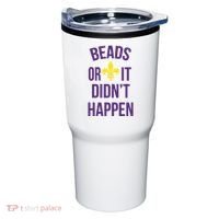Beads Or It DidnT Happen Mardi Gras Tumbler thumb 0