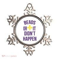 Beads Or It DidnT Happen Mardi Gras Ornament thumb 0