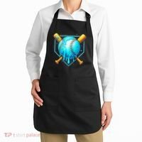 Baseball Drip Home Plate Ice Cream Apron thumb 2