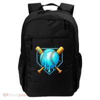 Baseball Drip Home Plate Ice Cream Backpack thumb 0