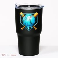 Baseball Drip Home Plate Ice Cream Tumbler thumb 0