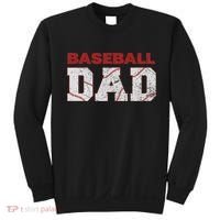 Baseball Dad Happy Fathers Day Sweatshirt thumb 0