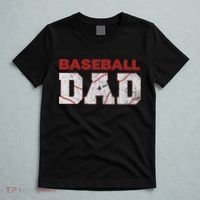 Baseball Dad Happy Fathers Day T-Shirt thumb 5