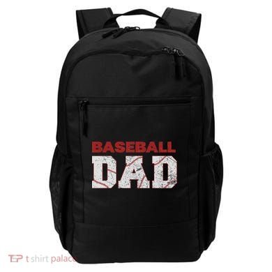 Baseball Dad Happy Fathers Day Backpack
