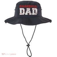 Baseball Dad Happy Fathers Day Bucket Hat thumb 0
