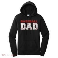 Baseball Dad Happy Fathers Day Women's Hoodie thumb 0
