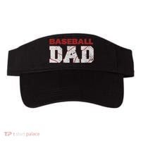 Baseball Dad Happy Fathers Day Visor thumb 0
