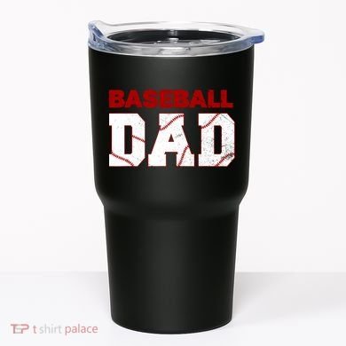 Baseball Dad Happy Fathers Days For Boy Tumbler