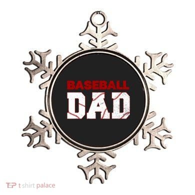 Baseball Dad Happy Fathers Days For Boy Ornament