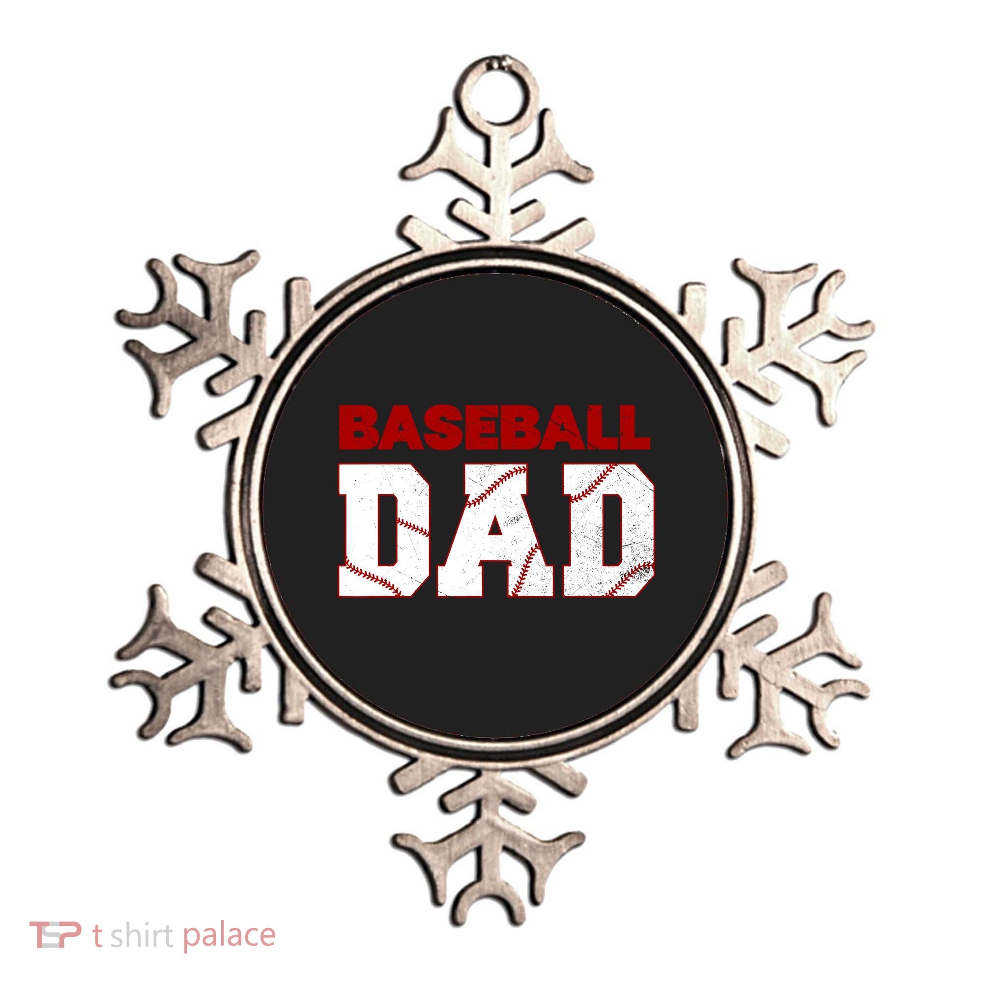 Baseball Dad Happy Fathers Days For Boy Ornament