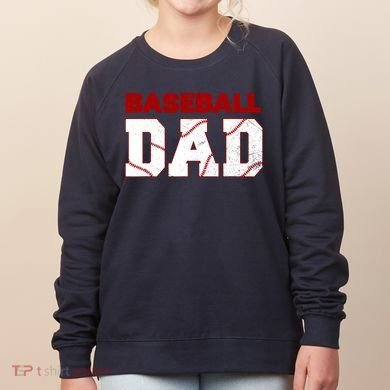 Baseball Dad Happy Fathers Days For Boy Women's Sweatshirt