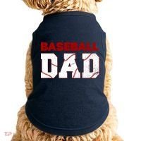 Baseball Dad Happy Fathers Days For Boy Doggie Tank thumb 0