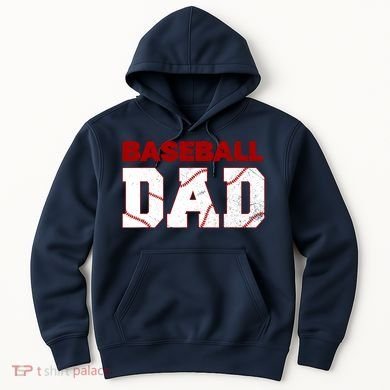 Baseball Dad Happy Fathers Days For Boy Hoodie