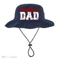 Baseball Dad Happy Fathers Days For Boy Bucket Hat thumb 0