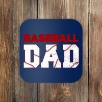 Baseball Dad Happy Fathers Days For Boy Coaster thumb 0