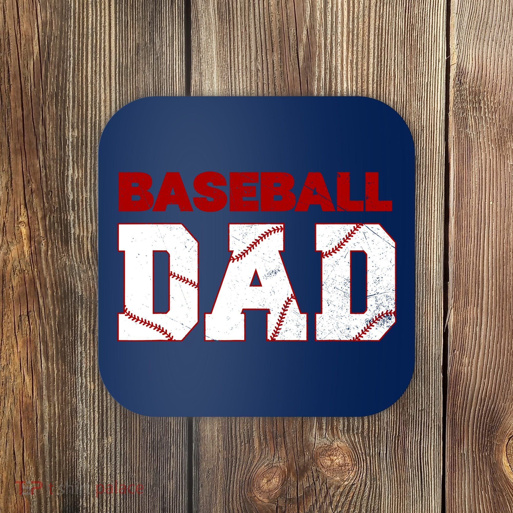 Baseball Dad Happy Fathers Days For Boy Coaster