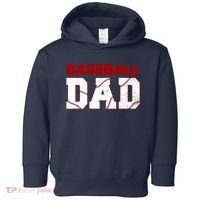 Baseball Dad Happy Fathers Days For Boy Toddler Hoodie thumb 0