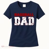 Baseball Dad Happy Fathers Days For Boy Women's T-Shirt thumb 0