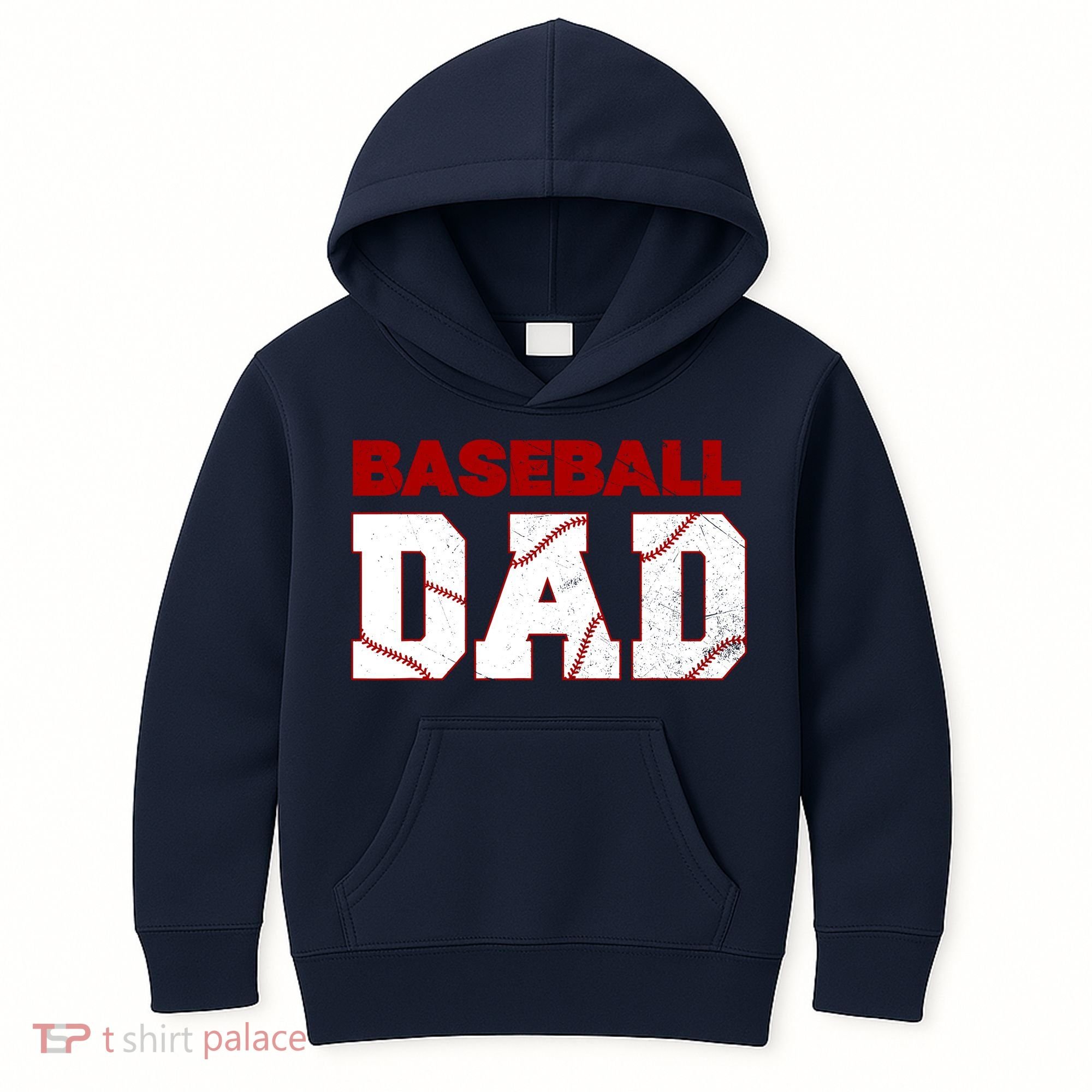 Baseball Dad Happy Fathers Days For Boy Kids Hoodie