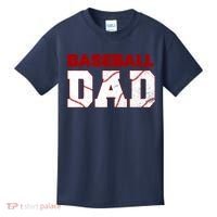 Baseball Dad Happy Fathers Days For Boy Kids T-Shirt thumb 0