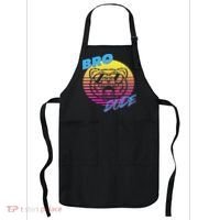 Bro Dude High Energy Retro Wave Frat Party Animal 80s Jock Apron thumb 0