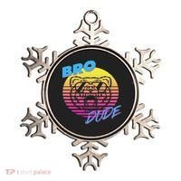 Bro Dude High Energy Retro Wave Frat Party Animal 80s Jock Ornament thumb 0
