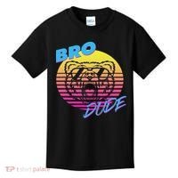 Bro Dude High Energy Retro Wave Frat Party Animal 80s Jock Kids T-Shirt thumb 0