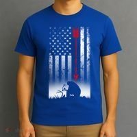 Bow Deer Hunting American Flag Gift For Bow Hunting Gift T-Shirt thumb 3