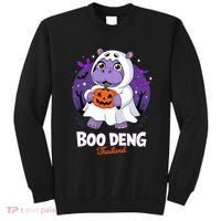 Boo Deng Halloween Costume Cute Baby Hippo Moo Deng Funny Sweatshirt thumb 0