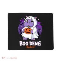 Boo Deng Halloween Costume Cute Baby Hippo Moo Deng Funny Mousepad thumb 0