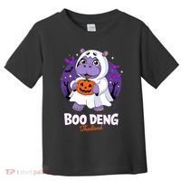 Boo Deng Halloween Costume Cute Baby Hippo Moo Deng Funny Toddler T-Shirt thumb 0