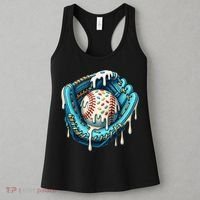Baseball Drip Home Plate Ice Cream Respect The Drip Women's Tank Top thumb 3
